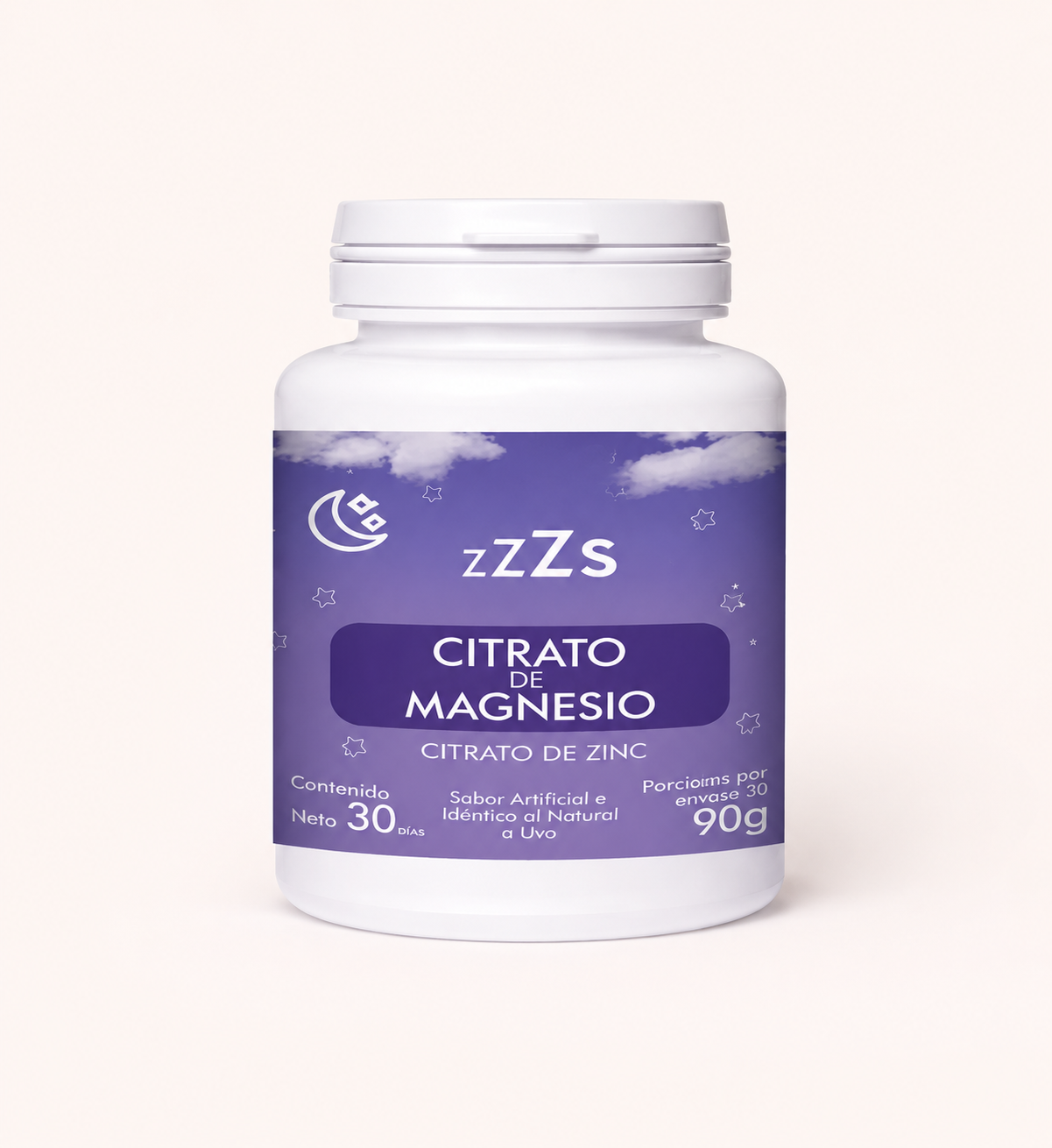 Gomitas para Dormir zZZs – Citrato de Magnesio + Zinc