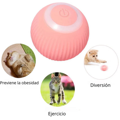 Pelota Inteligente Interactiva para Mascotas – Juguete a Batería