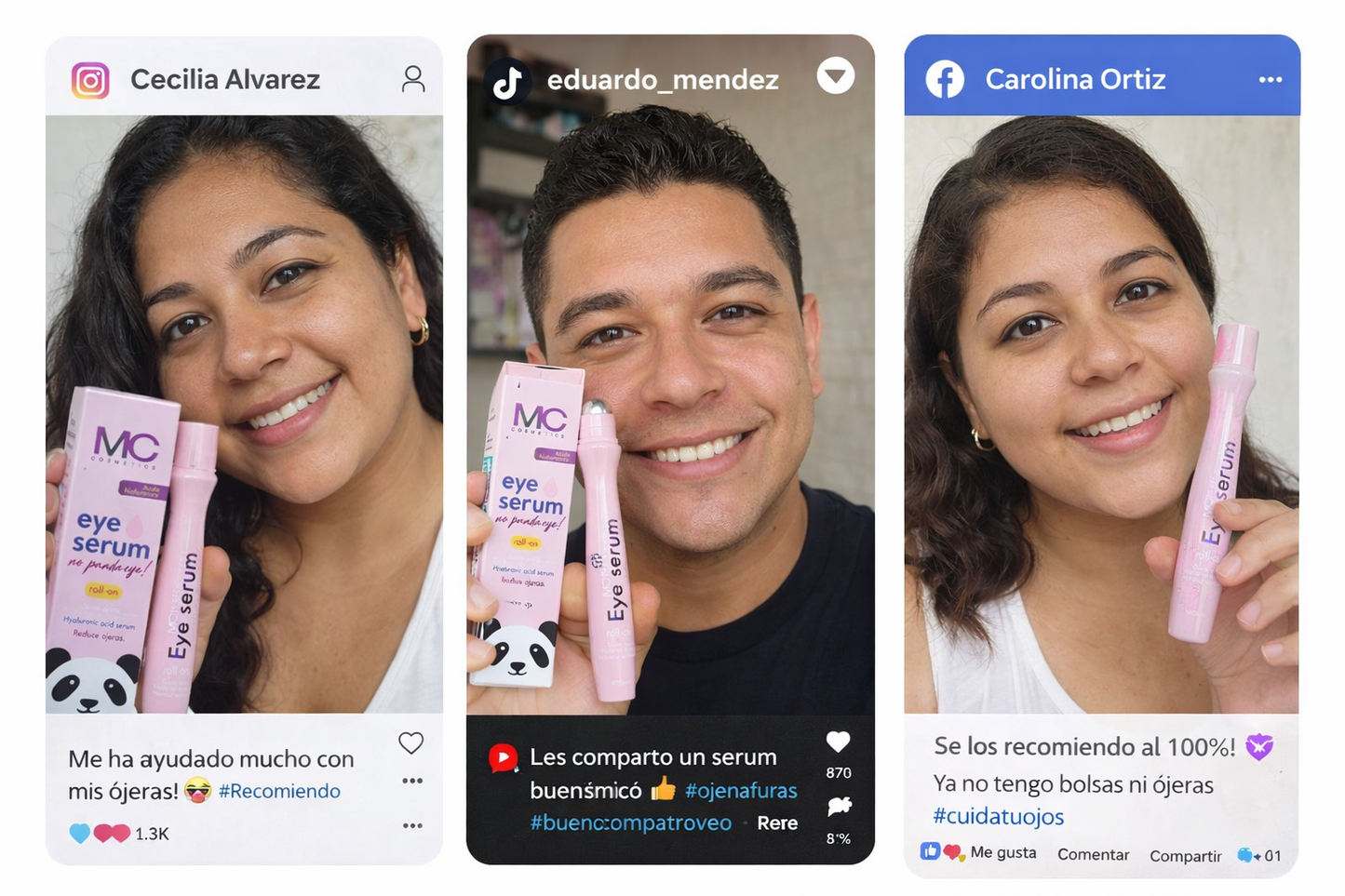 Serum Rollon Para El Contorno De Ojos