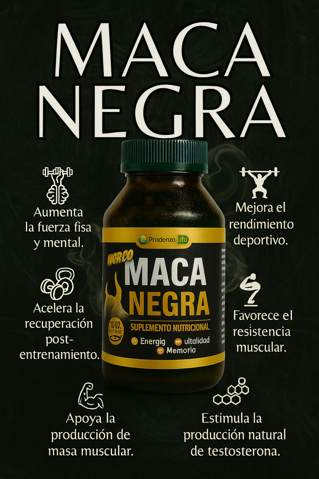 Maca Negra Premium-Peruana