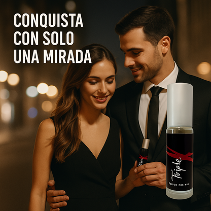 Perfume Feromonas Para Hombre - TRIPLE X™ Original