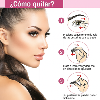 Pestañas Magnéticas Reutilizables;  Resaltan tu mirada al instante sin pegamento, sin alergias y sin complicaciones.