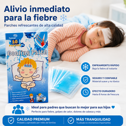 Parche Refrescante de Gel Nanel – Cooling Patch (10 unidades)