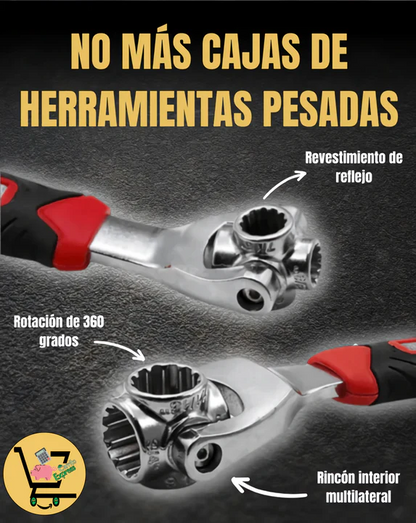 Power-Max™️ORIGINAL LLAVE INGLESA MULTIUSOS 48 EN 1 🔧  De TITANIUM