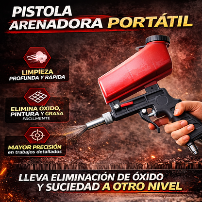 Pistola Arenadora de alta calidad Americana.